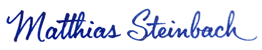 Unterschrift Matthias Steinbach